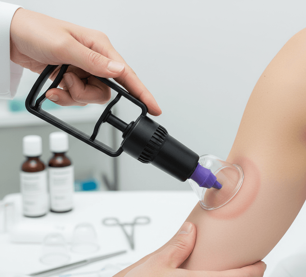 Hacamat Pompası 2 Parmak Siyah