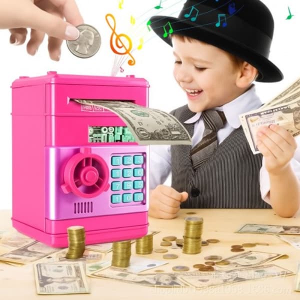 Elektronik Şifreli Kasa Otomatik ATM Kumbara