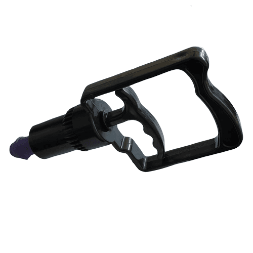 Hacamat Pompa 4 Parmak Siyah