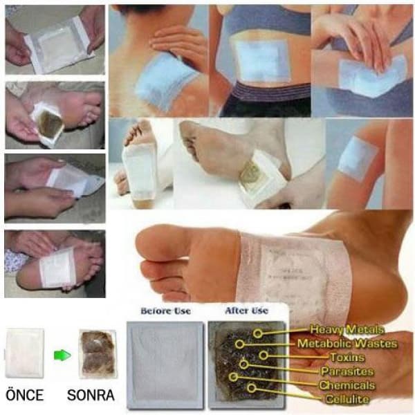 Detox Bandı -Toksin Atıcı 10 Adet