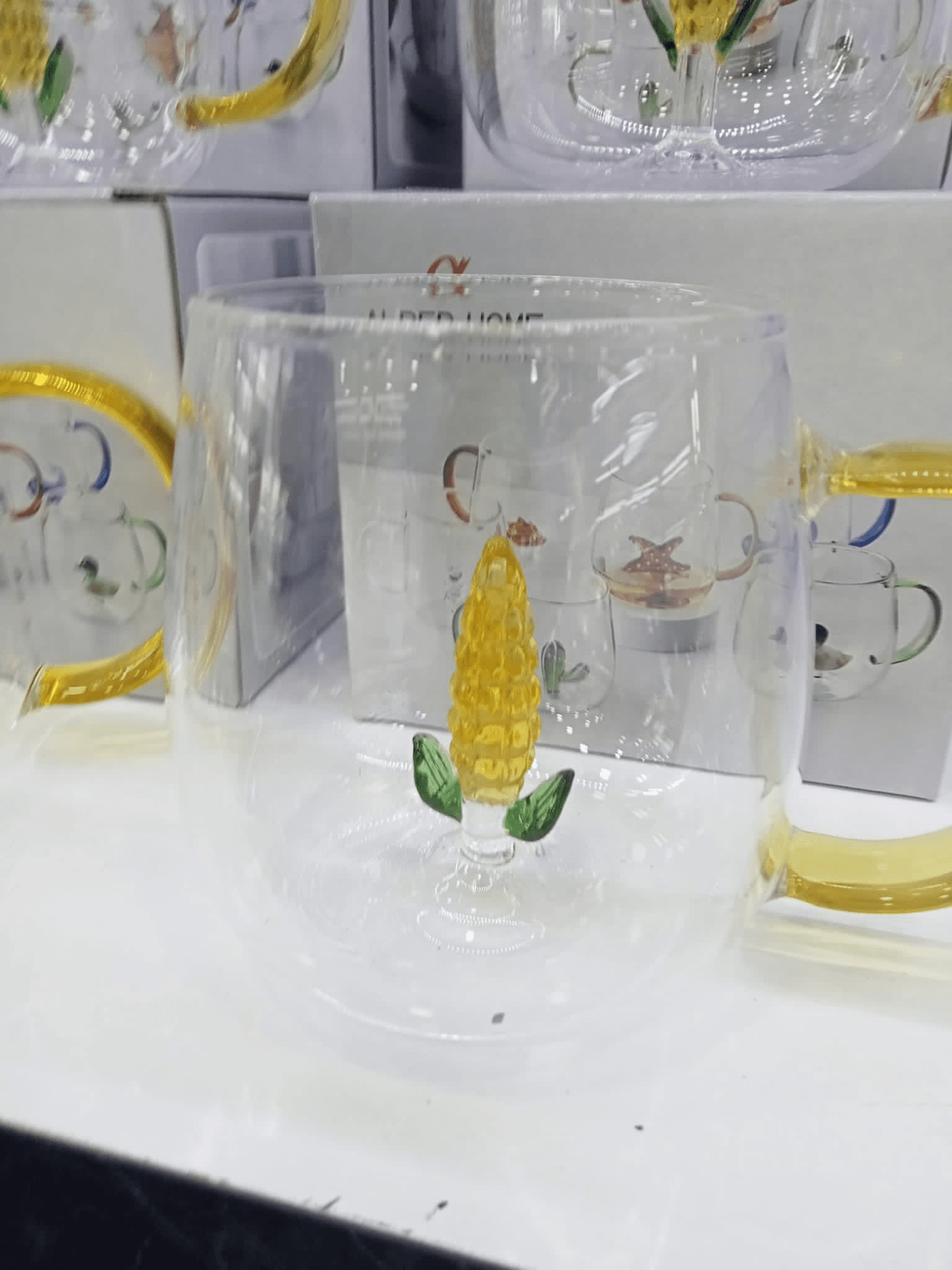 3D Mısır Figürlü Kupa Bardak