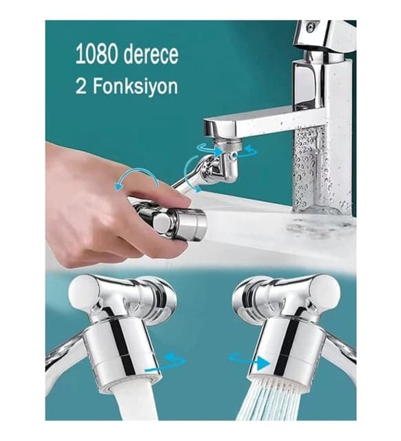 Akrobat Musluk Başlığı