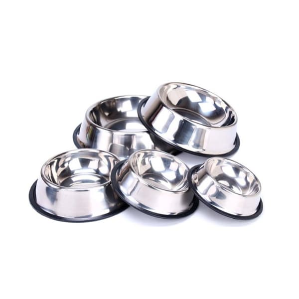 Paslanmaz Çelik Metal Mama Kabı 34 cm.