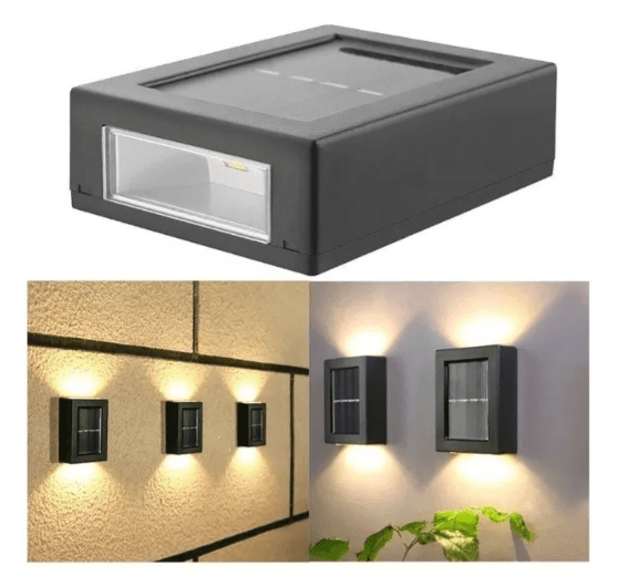 Solar 4 Ledli Duvar Aydınlatması