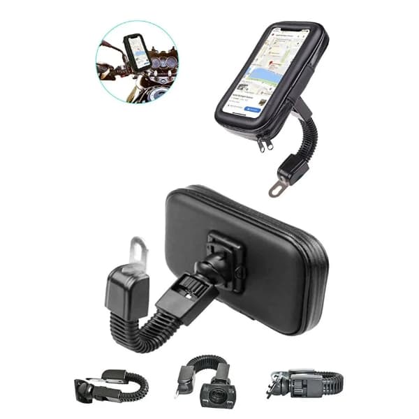 Su Geçirmez Motosiklet Telefon Tutucu