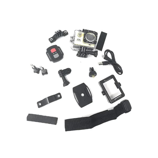 Kumandalı 4K Wi-Fi Aksiyon Kamerası