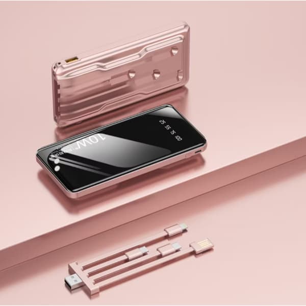 Kendinden Kablolu 10.000 mAh Powerbank