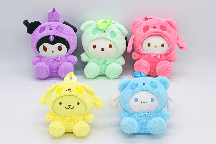 Peluş Kawaii Kuromi My Melody ve Cinnamoroll Sırt Çantası