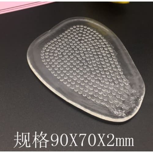 Kaydırmaz Topuklu Ayakkabı Tabanlığı Şeffaf 17GR