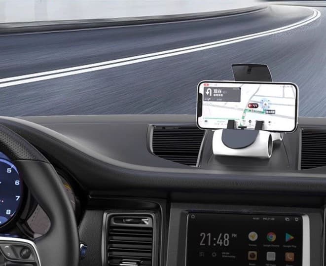 Araba Tasarımlı Araç İçi 360 Derece Telefon Tutucu