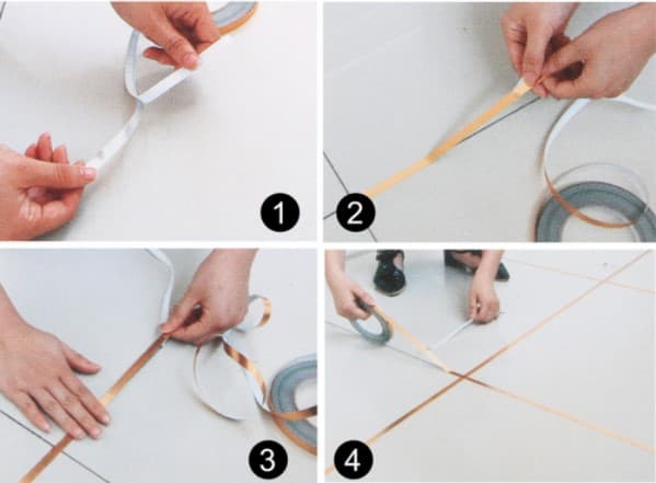 Fayans Arası İzolasyon Bantı Gold 0,5 cm