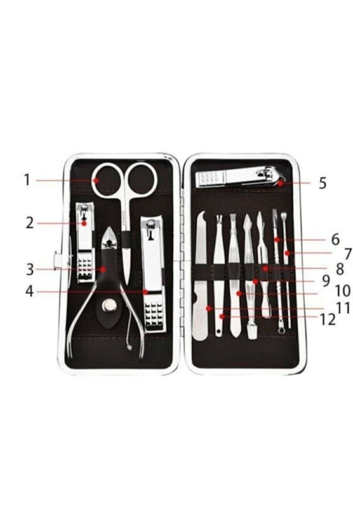 Manikür Seti 12 Parça