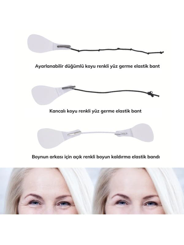 Yüz Yogası Gerdirme Bandı 40 Adet