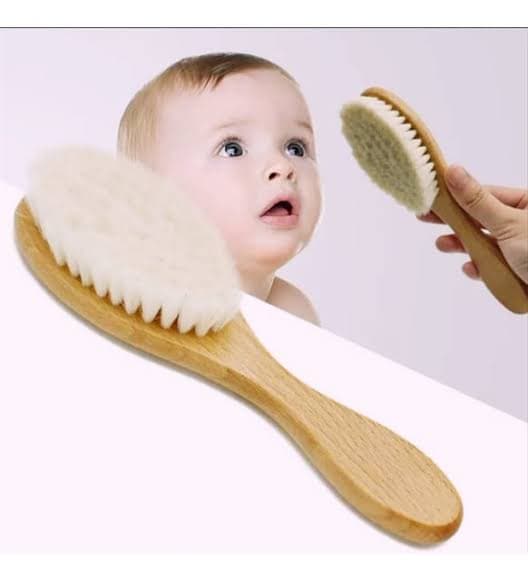 Keçi Kılı Organik Bebek Banyo Tarağı