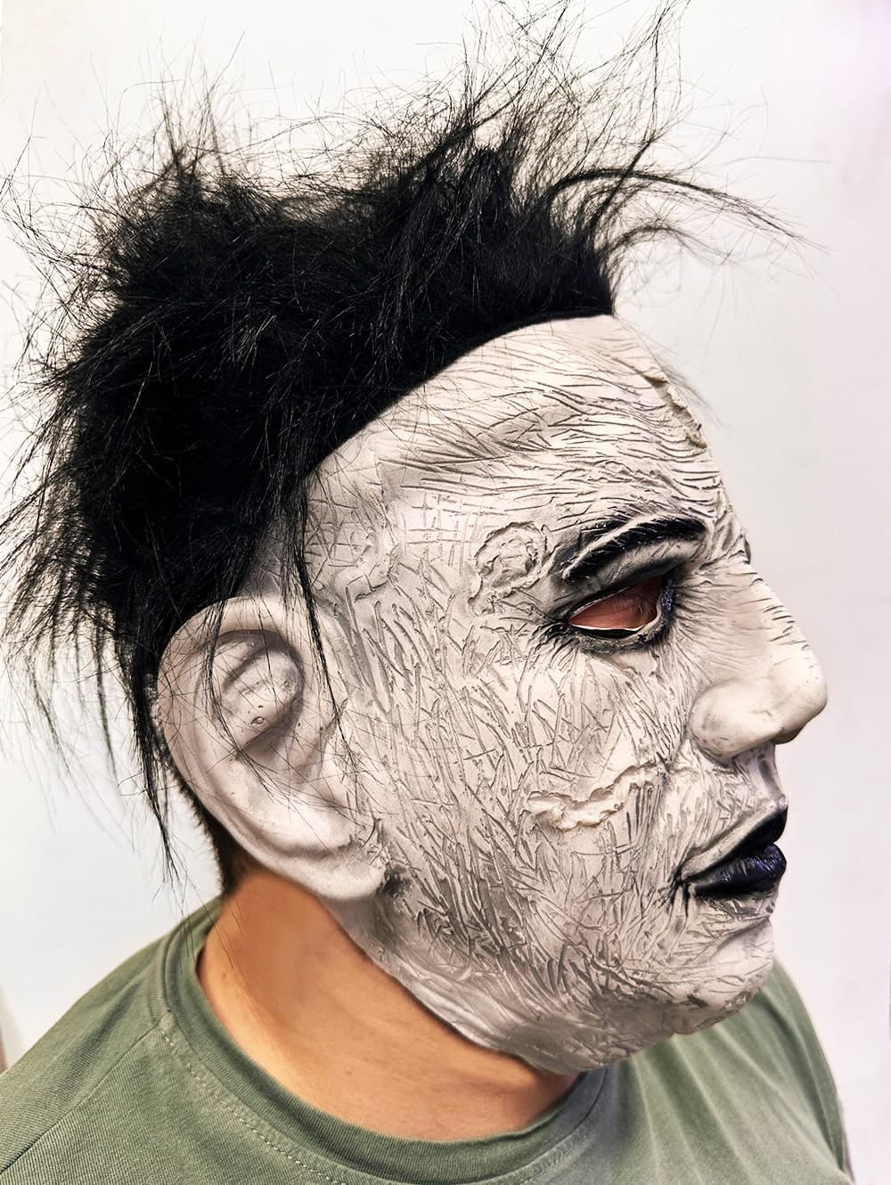 Michael Myers Siyah Saçlı Yüz Maskesi