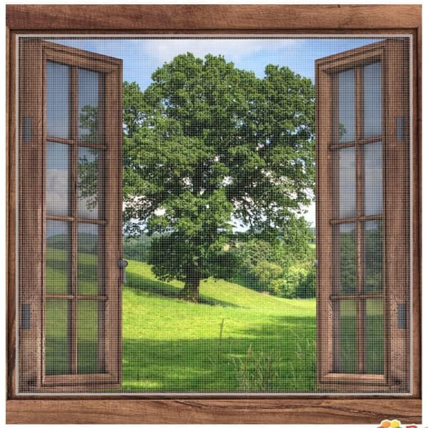 Yapışkanlı Çift Kanat Sineklik