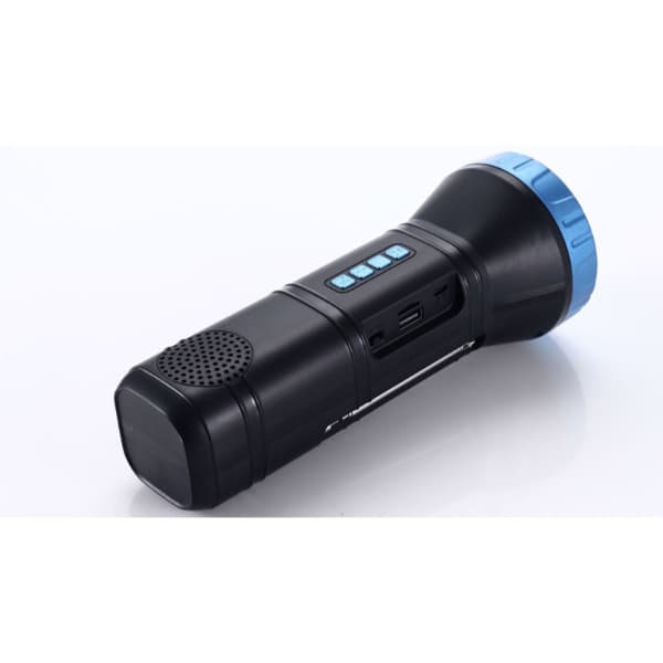 Güneş Enerjili Bluetooth Radyo Özellikli Kamp El Feneri