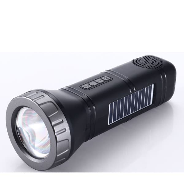 Güneş Enerjili Bluetooth Radyo Özellikli Kamp El Feneri